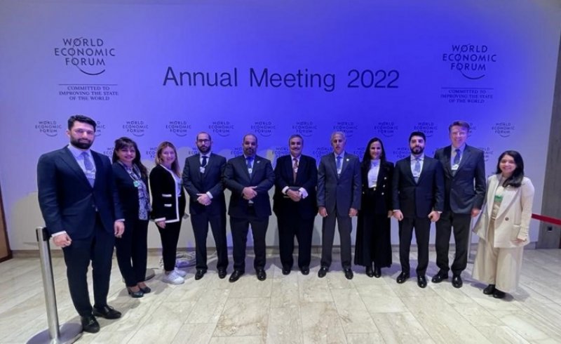 الوفد البحريني يختتم مشاركته في المنتدى الاقتصادي العالمي 2022