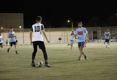 افتتاح مباريات الجولة الثانية بدورة مركز تمكين شباب الهملة