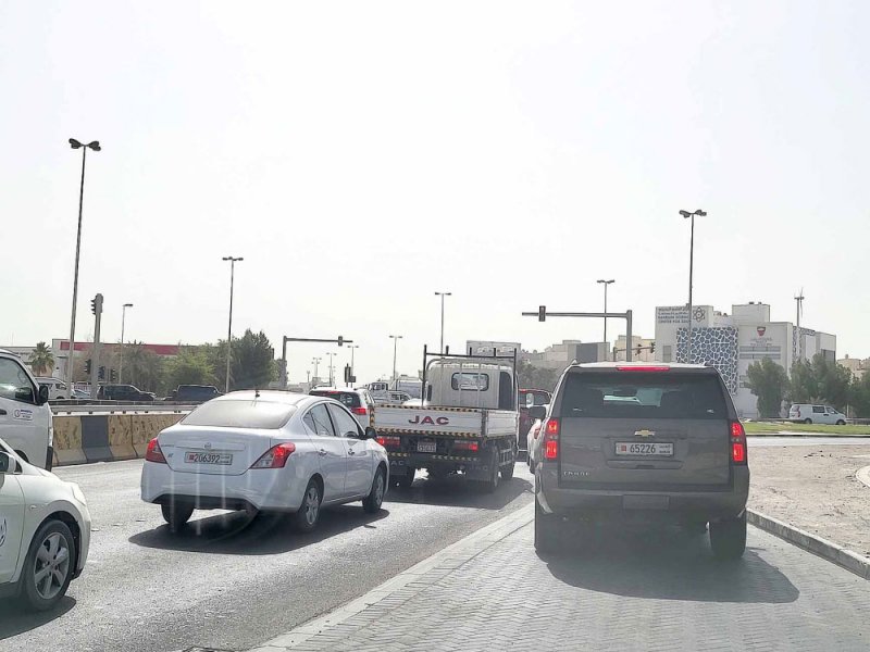 تكرار الاختناق المروري عند منفذ سلماباد