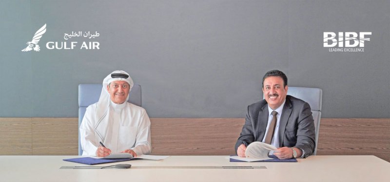 شراكة استراتيجية بين "طيران الخليج" و "BIBF"