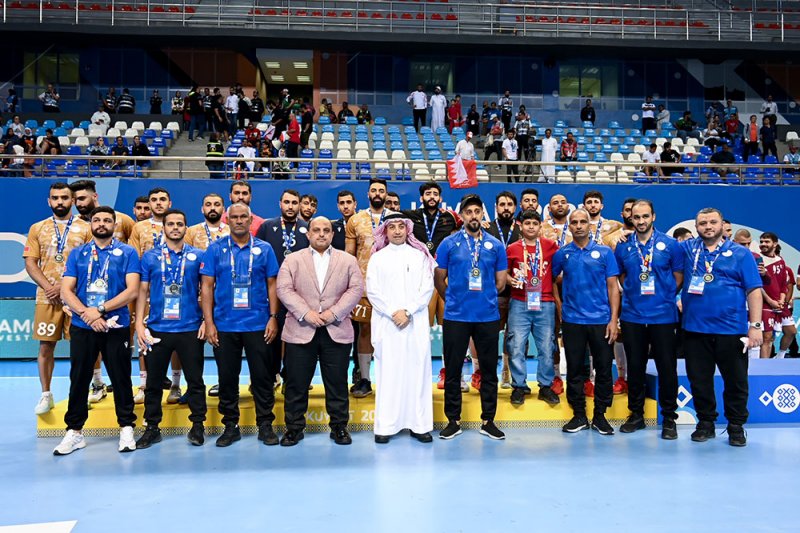 منتخب اليد يحصد فضية الألعاب الخليجية