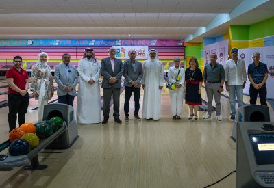 افتتاح بطولة ملك الصولجانات للبولنغ