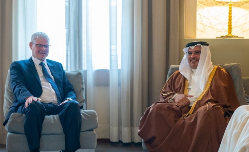 سمو ولي العهد رئيس مجلس الوزراء يلتقي مدير عام الشؤون الخارجية بوزارة الخارجية الإسرائيلية