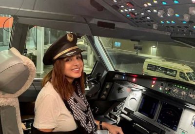 أنغام ..من الغناء إلى قبطان طائرة