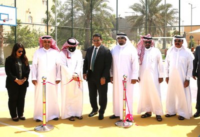 افتتاح ملاعب الفريج في العكر بدعم من بنك البحرين والكويت