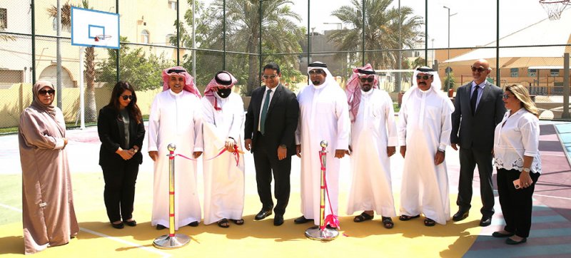 افتتاح ملاعب الفريج في العكر بدعم من بنك البحرين والكويت