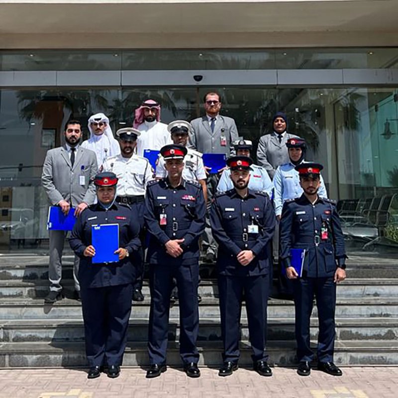 مديرية شرطة مطار البحرين تنظم دورة تدريبية حول أساسيات أمن الطيران