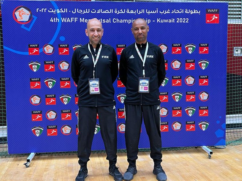 البحار وإدريس يُديران بطولة غرب آسيا لكرة الصالات