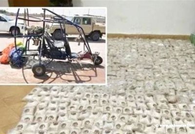 ضبط مليون حبة كبتاغون بالعراق محملة في “طائرة شراعية”