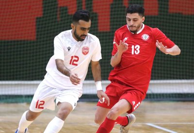 أحمر الصالات يتعادل مع لبنان في بطولة غرب آسيا