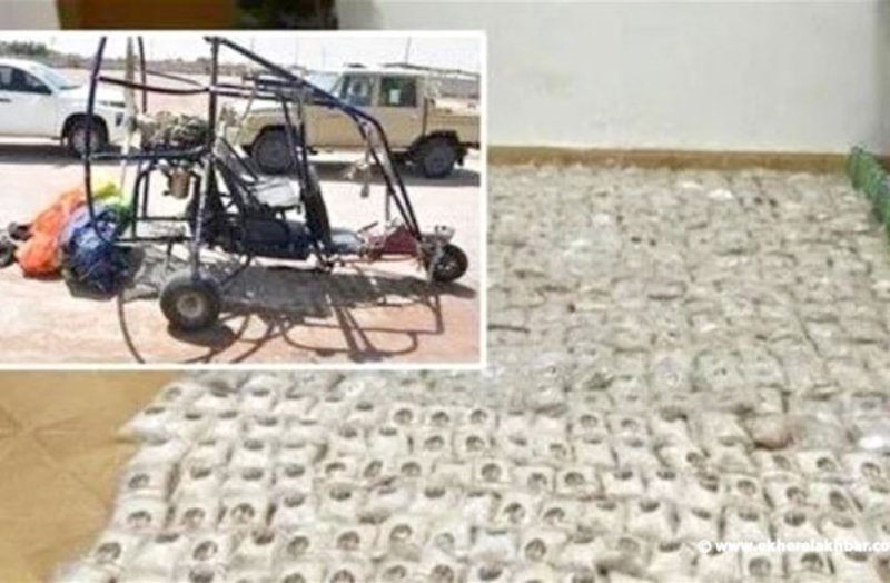 ضبط مليون حبة كبتاغون بالعراق محملة في “طائرة شراعية”