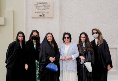 سمو الشيخة مريم بنت سلمان بن حمد آل خليفة تزور منارة جامع الفاضل بعد استعادة هويتها الأصلية