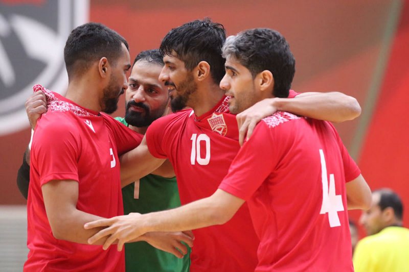 أحمر الصالات يتعادل مع عمان في بطولة غرب آسيا
