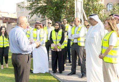 “العربي” يدعم حملة التشجير بالتعاون مع بلدية المحرق