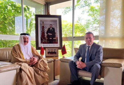 سفير مملكة البحرين في الرباط يلتقي وزير النقل المغربي
