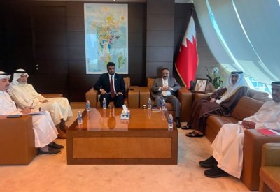 وزير المواصلات والاتصالات يستقبل وزير النقل بجمهورية اليمن