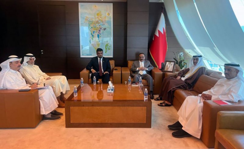 وزير المواصلات والاتصالات يستقبل وزير النقل بجمهورية اليمن
