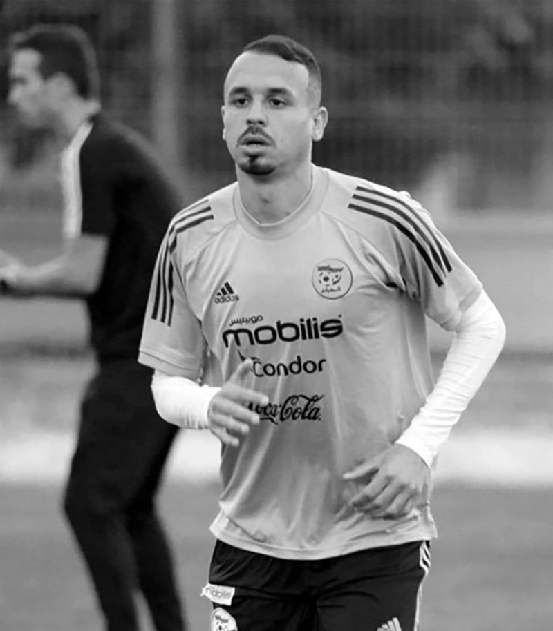 وفاة اللاعب الجزائري  بلال بن حمودة .. وهذه التفاصيل