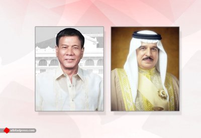 جلالة الملك المعظم يهنئ رئيس جمهورية الفلبين بذكرى العيد الوطني