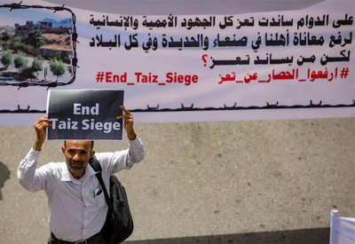 العليمي: غروندبرغ لم يستطع إقناع الحوثي بفك الحصار عن تعز