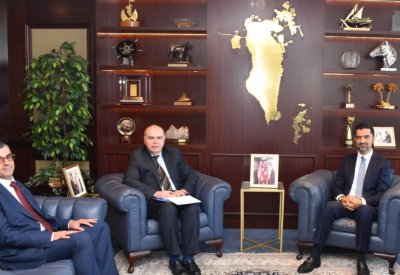 المبارك يستعرض مع الممثل المقيم لبرنامج الأمم المتحدة الإنمائي التعاون المشترك