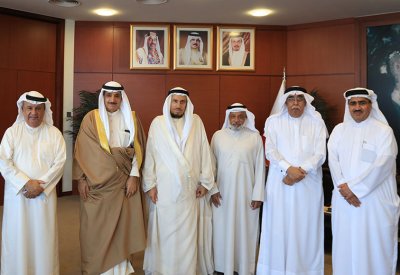 رئيس جهاز المساحة يستقبل رئيس وأعضاء جمعية السنابل لرعاية الايتام