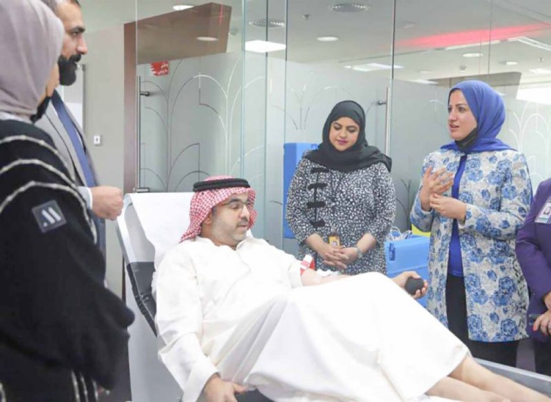 بنك البحرين الإسلامي ينظم حملة التبرع بالدم لموظفيه