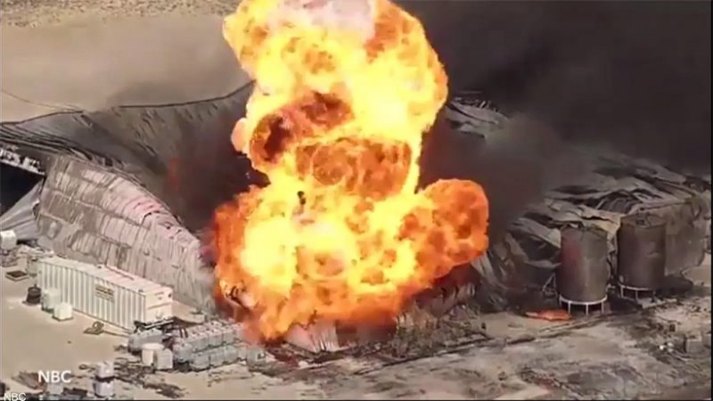 إيران.. جرحى بالعشرات بانفجار مصنع كيماويات