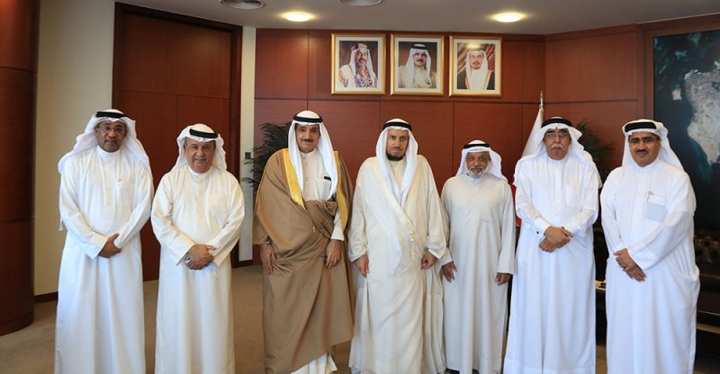 رئيس جهاز المساحة يستقبل رئيس وأعضاء جمعية السنابل لرعاية الايتام