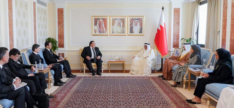 وزير الخارجية يستقبل نائب وزير خارجية تركمانستان