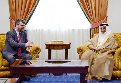معالي الشيخ خالد بن عبد الله يؤكد أهمية توسيع آفاق العمل الثنائي مع سلوفاكيا