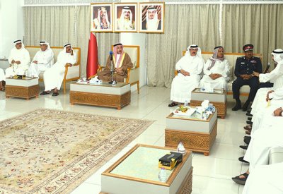 أهالي المحرق في مجلسهم الإسبوعي: تشكيلة شبابية بقيادة سمو ولي العهد رئيس مجلس الوزراء 
