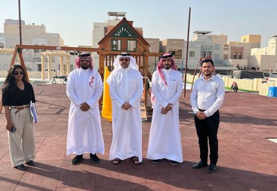حديقة هورة سند جاهزة بلمسات جمالية