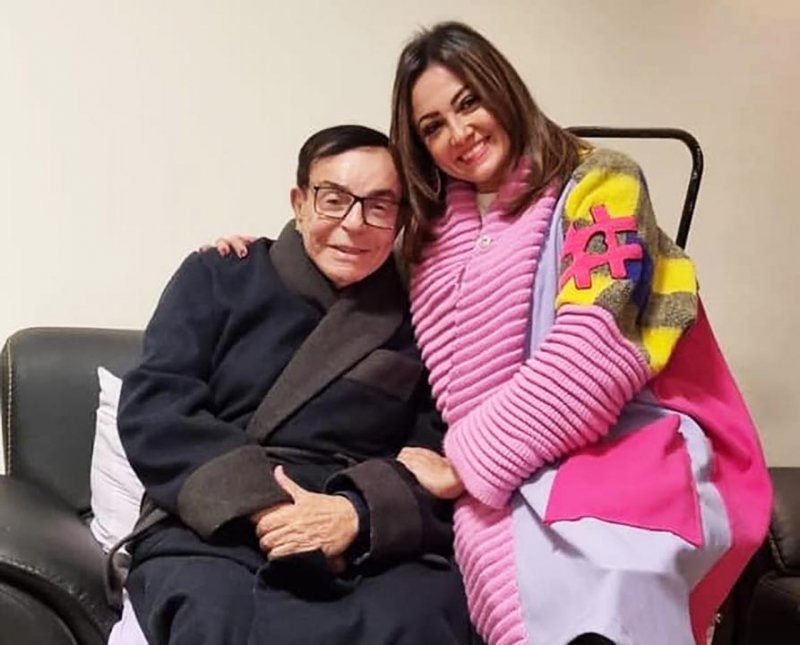 الفنانة بشرى وحلم الراحل سمير صبري