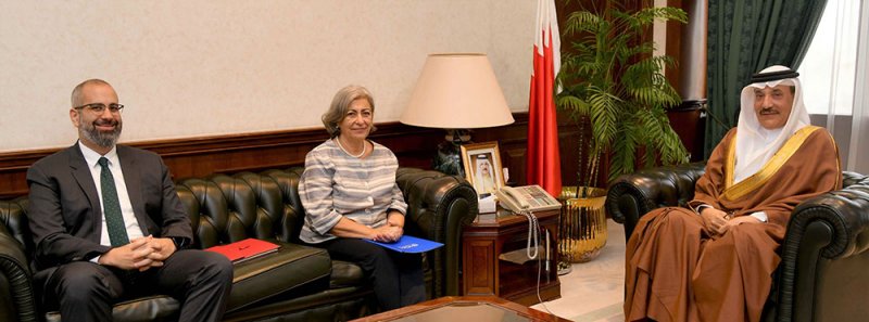 وزير العمل يلتقي المدير الاقليمي للمنظمة الدولية للهجرة