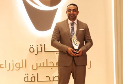 الموسوي: التكريم بأرفع جائزة وطنية أعز تقدير وفوز حصلت عليه في حياتي