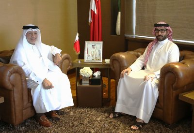 المؤيد يستقبل القنصل العام لمملكة البحرين المعين في مدينة العيون المغربية