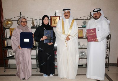 وزير التربية يستقبل عدداً من الحاصلين على شهادات الماجستير