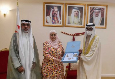 سمو محافظ المحافظة الجنوبية يستقبل رئيس مجلس أمناء وإدارة الجامعة الخليجية