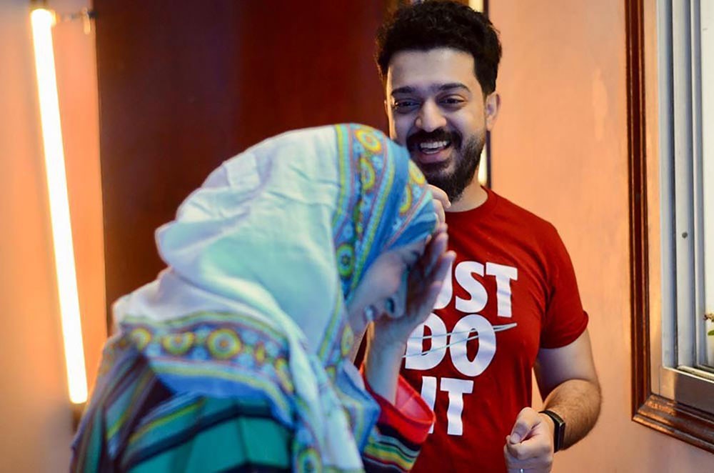 مخرج فيلم "وجبة" لؤي التتان والفنانة شفيقة يوسف
