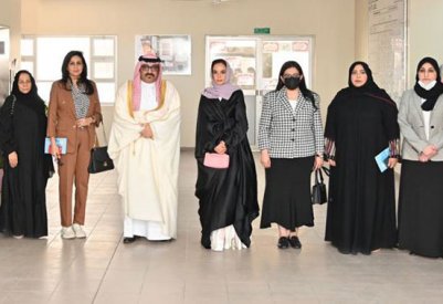لجنة المرأة في "الفنتك" بالأعلى للمرأة تطلع على التعليم الفني والمهني بمدرسة المعرفة الثانوية للبنات
