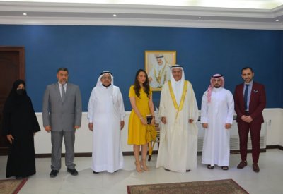 محافظ الشمالية يستقبل الرئيس التنفيذي لبنك البحرين للتنمية