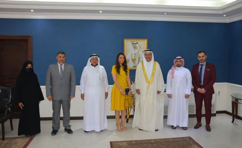 محافظ الشمالية يستقبل الرئيس التنفيذي لبنك البحرين للتنمية