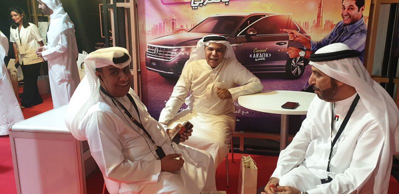 افتتاح سوق الإنتاج الإذاعي والتلفزيوني بمهرجان الخليج للإذاعة والتلفزيون