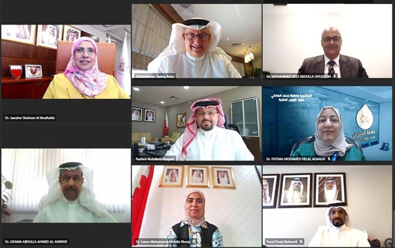 المضحكي تبحث مع عسكر آلية دعم طلبة الجامعة الرياضيين والفنيين