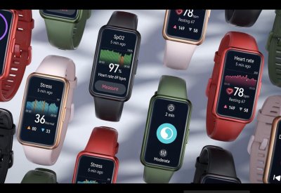 Band 7 الذكي فائق النحافة مع شاشة عرض كاملة وعمر بطارية طويل