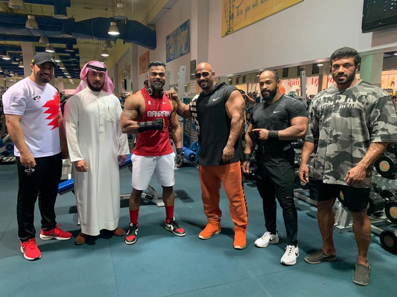 الحداد يتابع استعدادات لاعبي منتخب كمال الأجسام للبطولة العربية بمصر