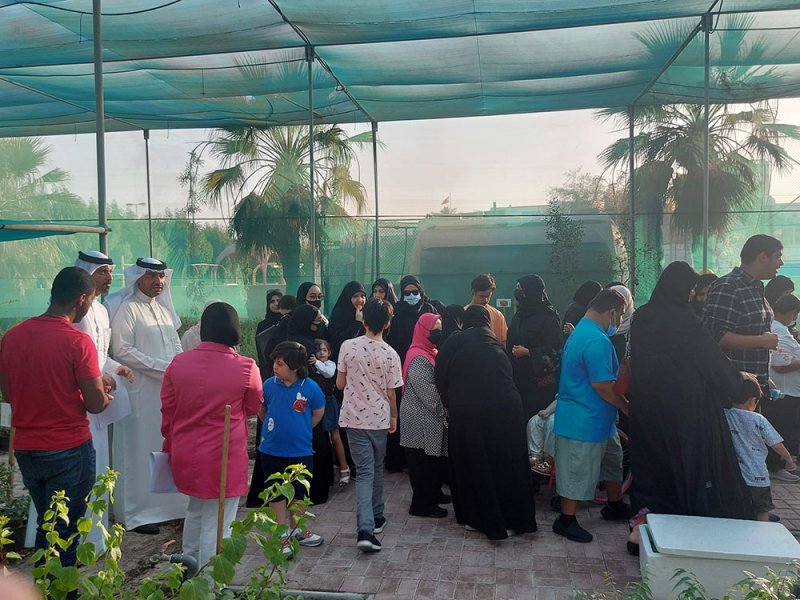 أمانة العاصمة تنظم ورشة زراعية مع جمعية أمور المعاقين