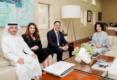 الشيخة مي تستقبل الرئيس التنفيذي لإدامة 