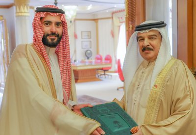 جلالة الملك المعظم يتسلم رسالة خطية من خادم الحرمين الشريفين